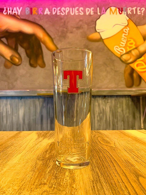 VASO TENNENT'S 50CL. VASO TENNENT'S 50CL.